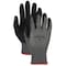 Magid Coated Gloves, 4 Abrasion Level, Gray, 10 12 PK GP500-10 - alternate 1